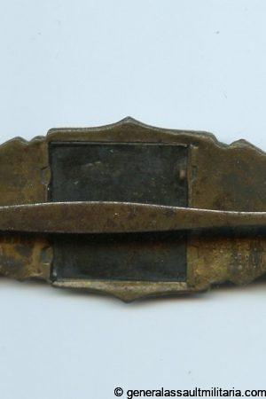 close combat clasp in bronze - C.E. Juncker, Berlin