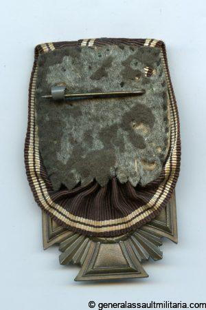 NSDAP 10 year long service medal 'Einzelspagne'- MM8 (RZM M11/8) Eugen Schmidhäussler
