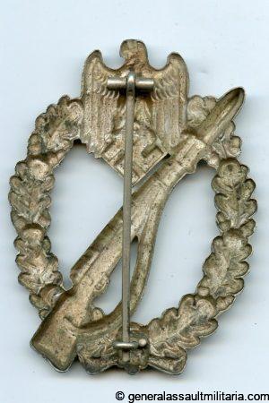 Infantry assault badge in silver - C.E. Juncker, Berlin