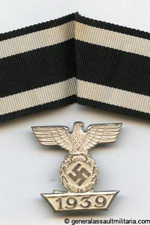 Iron cross second class repeat clasp - B.H. Mayer, Pforzheim