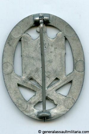 General assault badge - Assmann & Söhne, Lüdenscheid