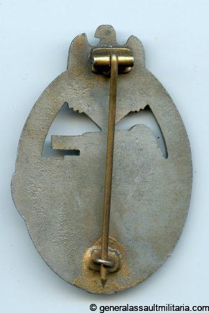 Panzer assault badge in bronze - Alois Rettenmaier, Schwäbisch Gmünd