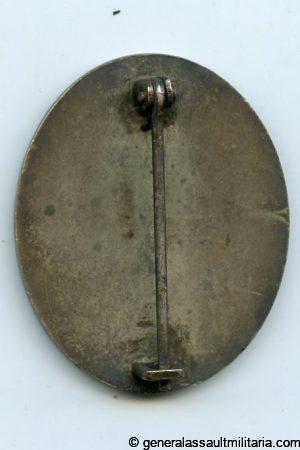 Wound badge in silver - Hauptmünzamt Wien