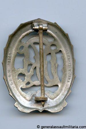 DRL sports badge in silver - Hermann Wernstein, Jena
