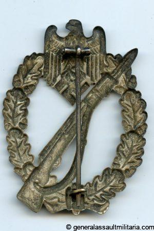 Infantry assault badge in silver - Otto Schickle, Pforzheim