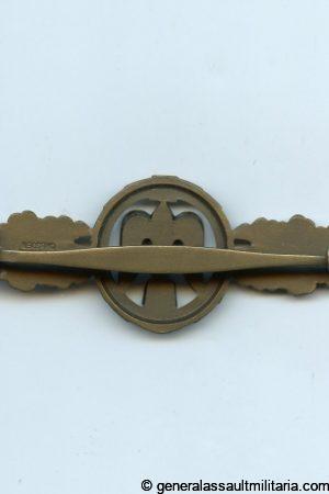 Luftwaffe bomber clasp in bronze - G.H. Osang, Dresden