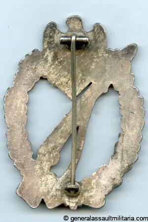 Infantry assault badge in silver - "Egghead" (G.B.)