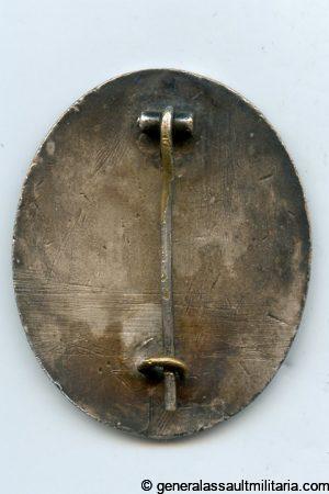 Wound badge in silver - Deschler/Wiedmann variant