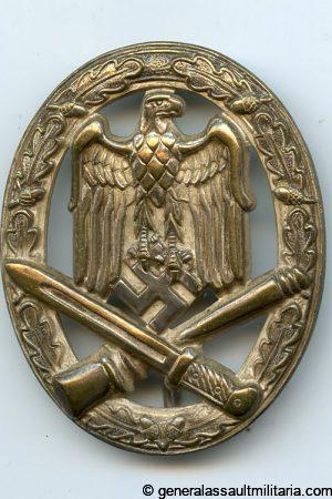 General assault badge - Otto Schickle, Pforzheim