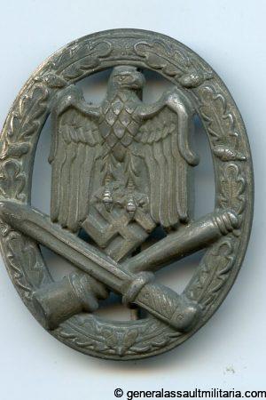 General assault badge - Otto Schickle, Pforzheim