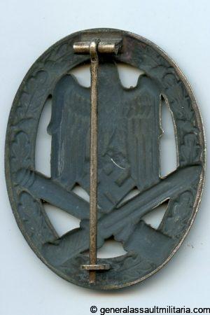 General assault badge - Otto Schickle, Pforzheim
