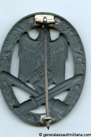 General assault badge - Franke & Co, Lüdenscheid