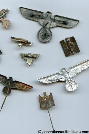 Small lot of eagle pins