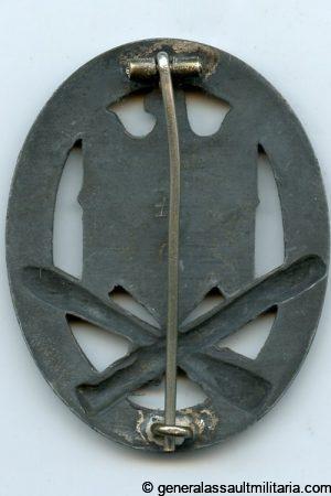 General assault badge - Assmann & Söhne, Lüdenscheid