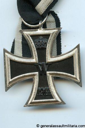 Iron cross second class WW1 - Wilhelm Deumer, Lüdenscheid