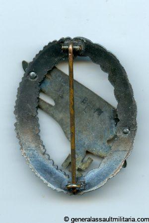 Luftwaffe paratrooper badge - Berg & Nolte, Lüdenscheid