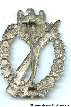 Infantry assault badge in silver - Otto Schickle, Pforzheim