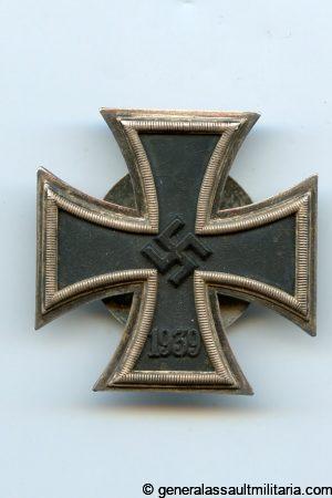 Iron cross first class Screw back - L/52 C.F. Zimmermann, Pforzheim