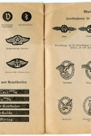 'Die Luftwaffe' booklet