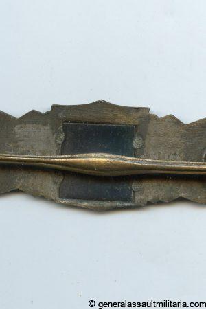 Close combat clasp in bronze - "Deschler & Söhn, München"