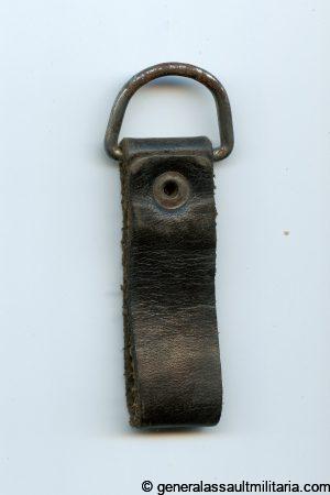 Black uniform belt loop