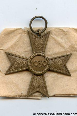 War merit cross without swords - UM Deschler