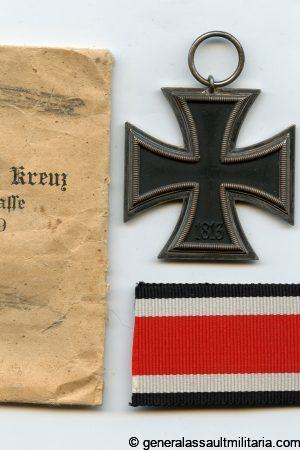 Iron cross second class + Packet - Maria Schenkel, Wien