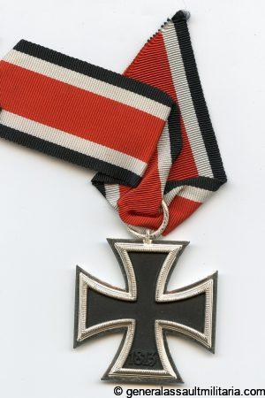 Iron cross second class + packet - UM Gustav Brehmer, Markneukirchen