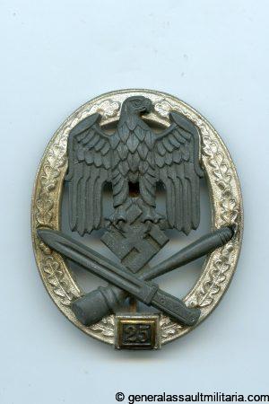 General assault badge 25 - Josef Felix & Söhne, Gablonz