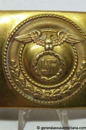SA Buckle - early static swastika variant