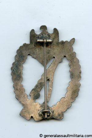 Infantry assault badge in silver – C.E. Juncker, Berlin