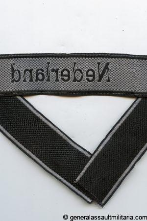 Waffen SS cufftitle ‘Nederland’ 23th SS division
