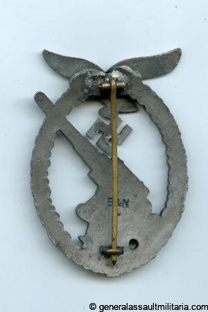 Luftwaffe flak badge - Berg & Nolte, Lüdenscheid