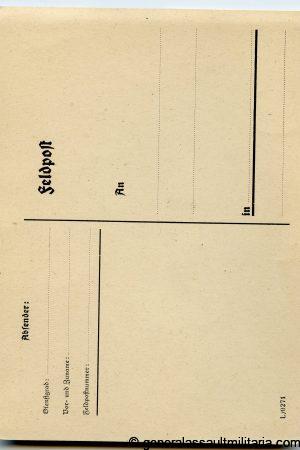 7th Panzer division postcard 'Durchbruch'