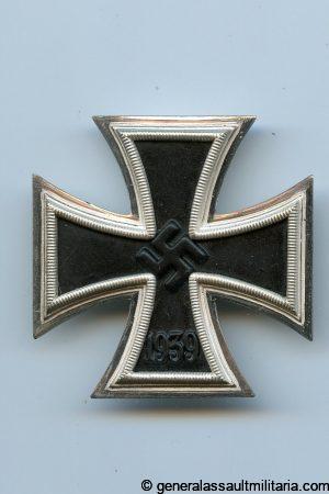 Iron cross first class + case - Wilhelm Deumer, Lüdenscheid