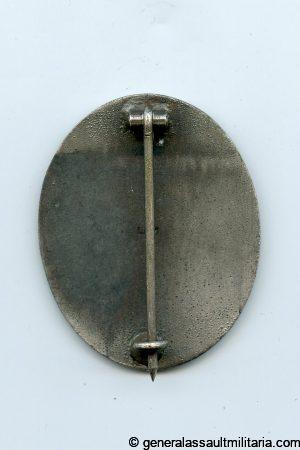 Wound badge in silver - L/11 Wilhelm Deumer, Lüdenscheid