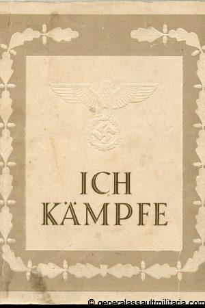 Ich Kämpfe book 1943 Krakau dedication