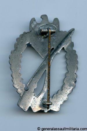 Infantry assault badge in silver - E. Müller, Pforzheim