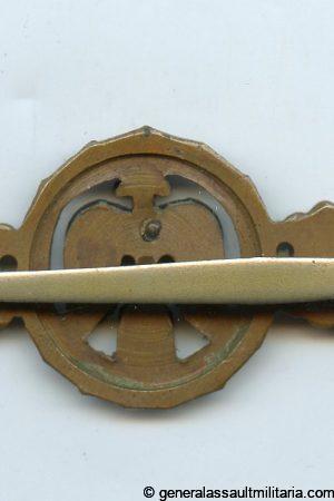 Lufwaffe fighter clasp in Bronze - Type 2 Juncker