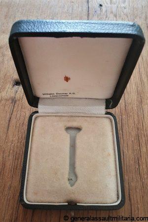 Iron cross first class case - MM Wilhelm Deumer