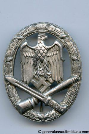 General assault badge - Assmann & Söhne, Lüdenscheid