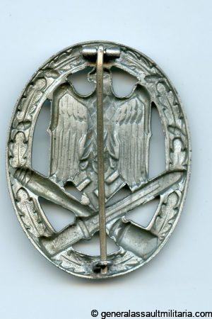 General assault badge - Assmann & Söhne, Lüdenscheid