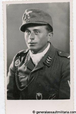 LW portrait with Erdkampf and Flak badge