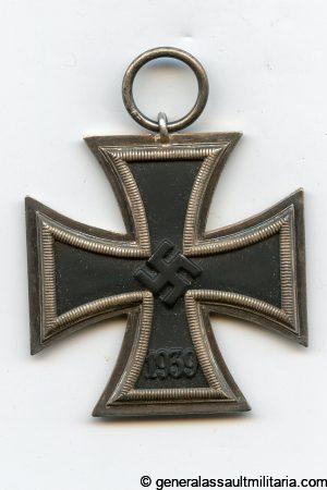 Iron cross second class - UM76 E.L. Müller, Pforzheim