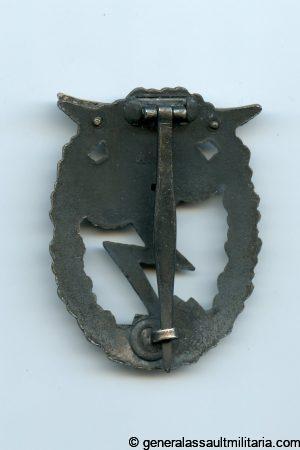 Luftwaffe ground assault badge – Rudolf Karneth, Gablonz