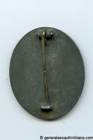 Wound badge in silver - MM4 Steinhauer & Lück, Lüdenscheid