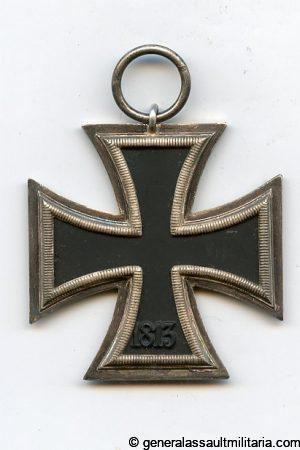 Iron cross second class - UM76 E.L. Müller, Pforzheim