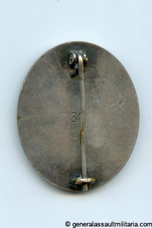 Wound badge in silver – Hauptmünzamt, Wien