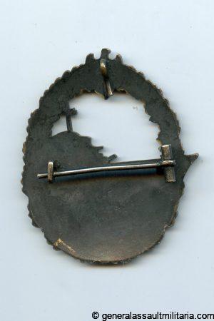 Kriegsmarine destroyer badge - Petz & Lorenz, Unterreichenbach