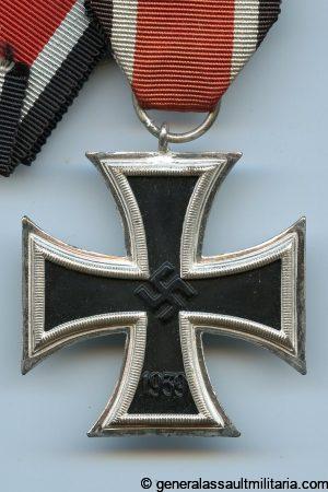 Iron cross second class Schinkel frame - Wilhelm Deumer, Lüdenscheid